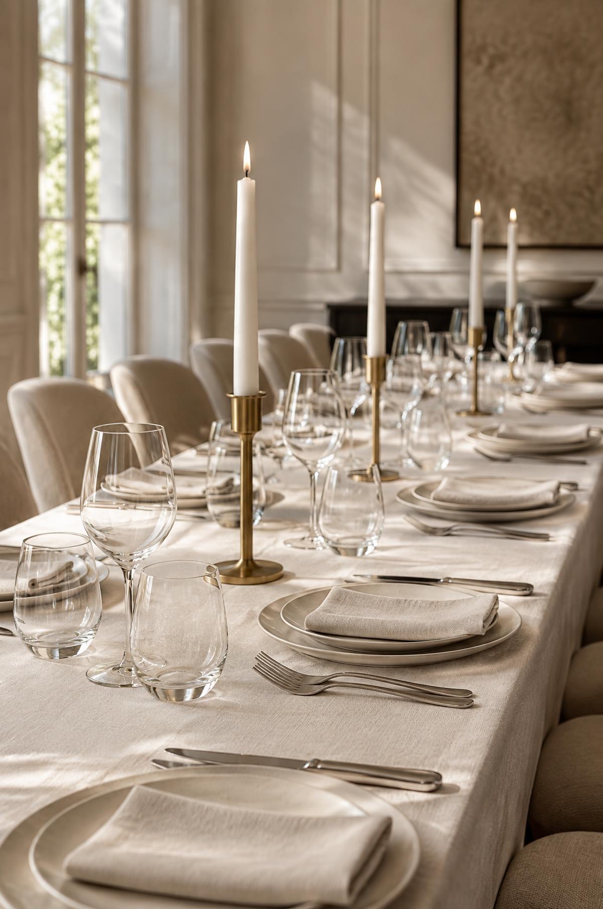 An elegant, light-filled event setting
